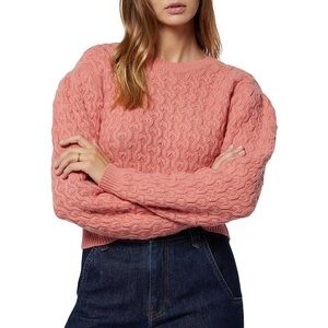 Joie Women’s Roland Cashmere Blend Knit Dark Bisque Sweater Size XS NWT
